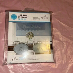 NWT Martha Stewart Paper Alphabet Stencils